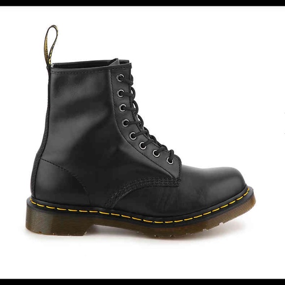 New! Dr Marten 1460 Black Leather Combat Boot - Picture 7 of 12